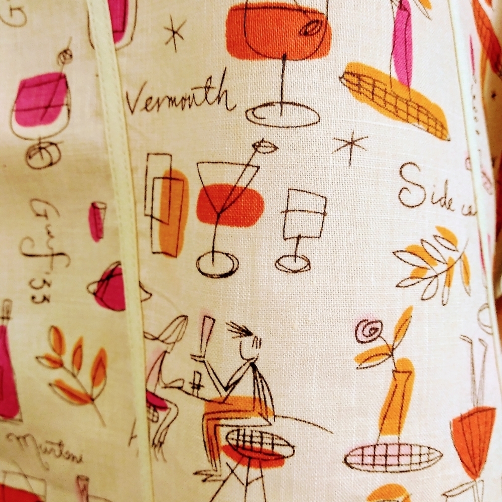 Fusion Novelty Print Summer Skirt - Picture 4 of 6